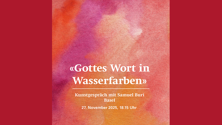 Bild zu Kunstgespräch "Gottes Wort in Wasserfarben"